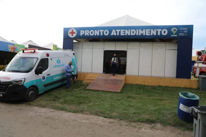 O espaço da saúde contará com atendimentos médicos, primeiros socorros e suporte laboratorial para atender visitantes, expositores e trabalhadores do evento