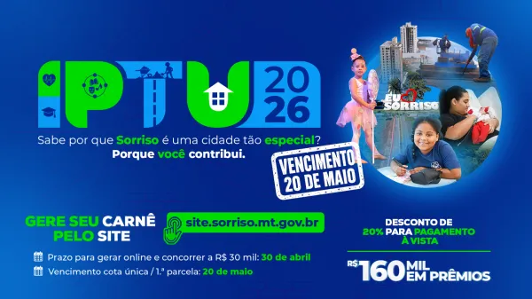 Foto: Reprodução/Prefeitura de Sorriso - MT
