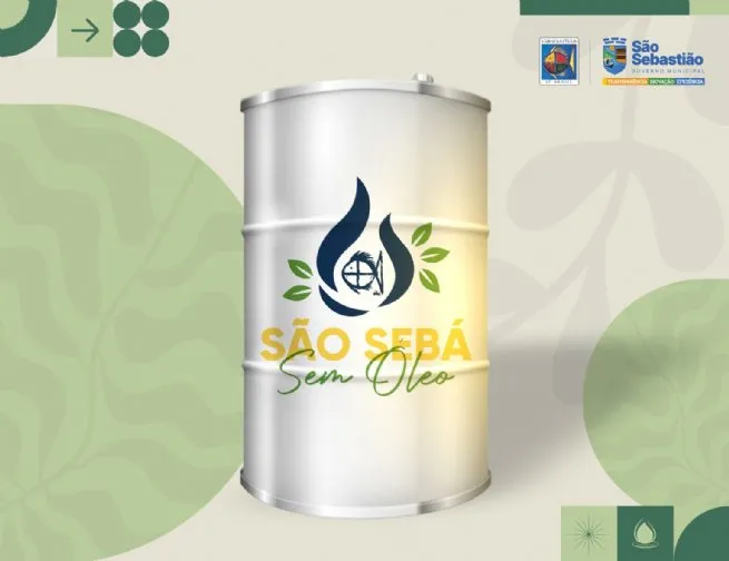 Prefeitura de São Sebastião lança programa com serviço de coleta de óleo de cozinha a domicílio