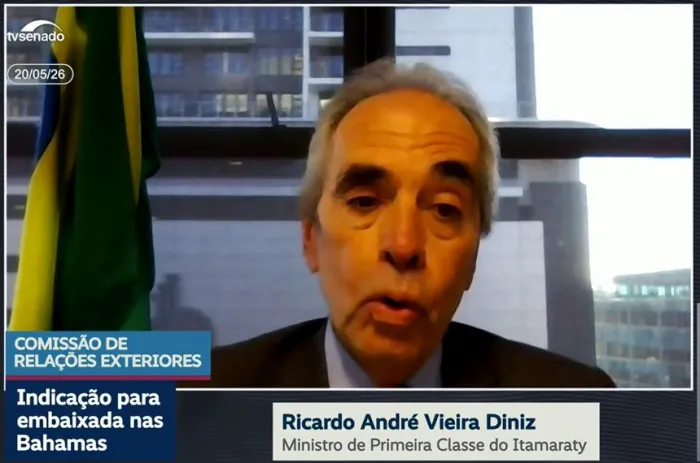 Ricardo André Vieira Diniz será o novo embaixador nas Bahamas