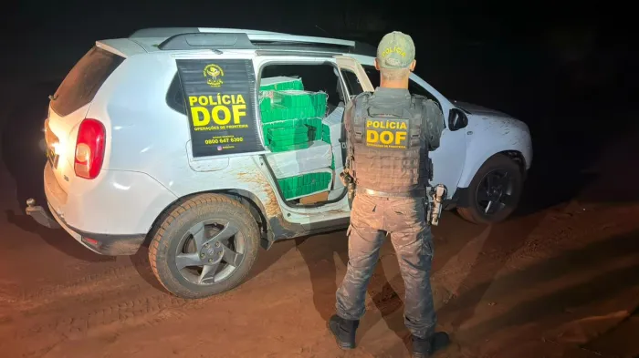 DOF apreende mais de uma tonelada de maconha e recupera veículo roubado