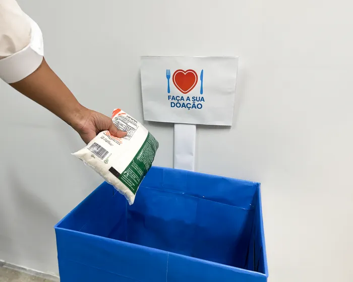 Arrecadação foi distribuída em dois pontos estratégicos para facilitar a participação - Ascom IMA/AL