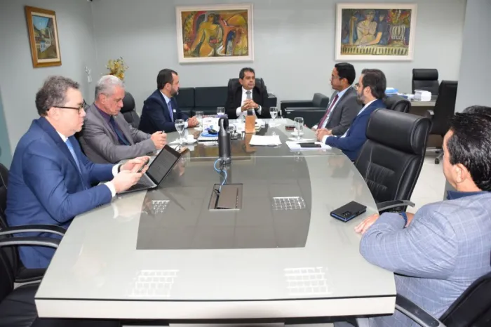 PGJ e integrantes da administração superior receberam representantes da Vale