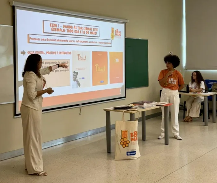 Durante o congresso, a equipe alagoana apresenta experiências desenvolvidas no estado - Ascom Secdef