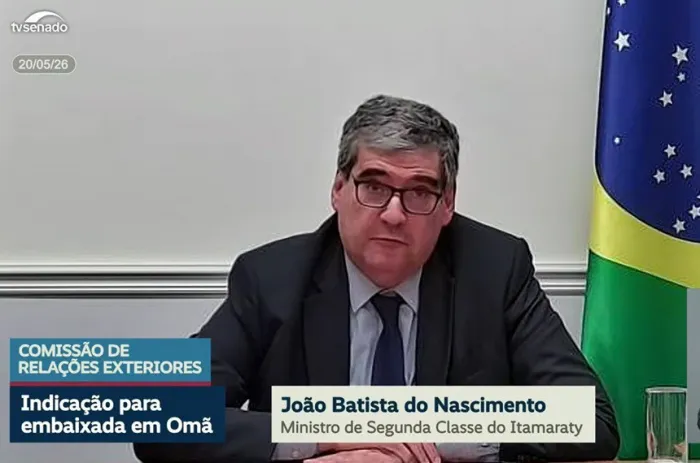 Plenário aprova João Batista Magalhães para embaixador em Omã
