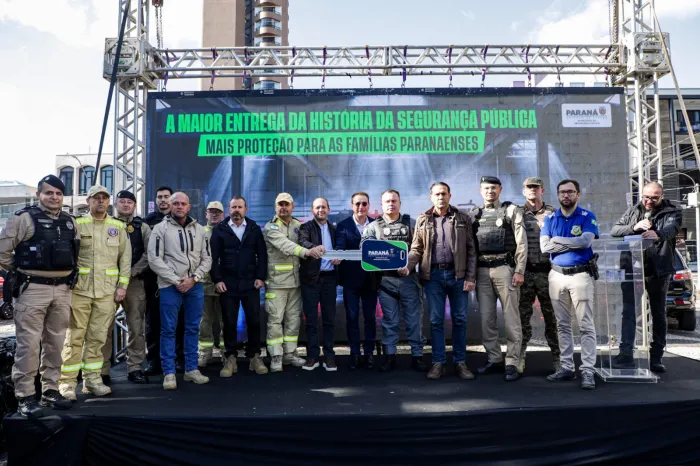 Estado entrega 50 novas viaturas e reforça estrutura da segurança pública no Sudoeste
