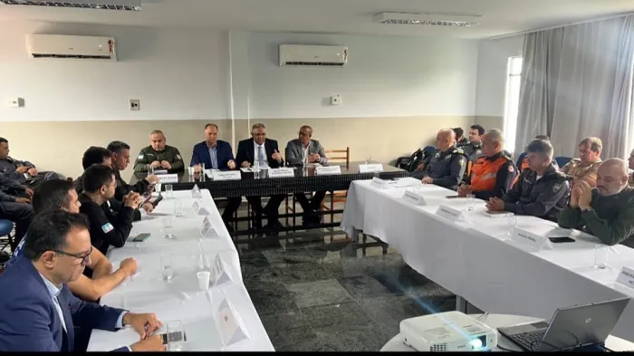 PMES participa de reunião da RISP 04 com foco na redução de crimes violentos na região Noroeste