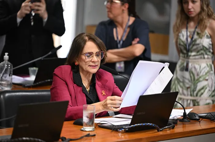 Damares Alves foi a relatora do projeto - Foto: Edilson Rodrigues/Agência Senado