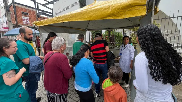 Vacinação contra a gripe atende público prioritário na Estação Herzem Gusmão pela segunda vez este mês