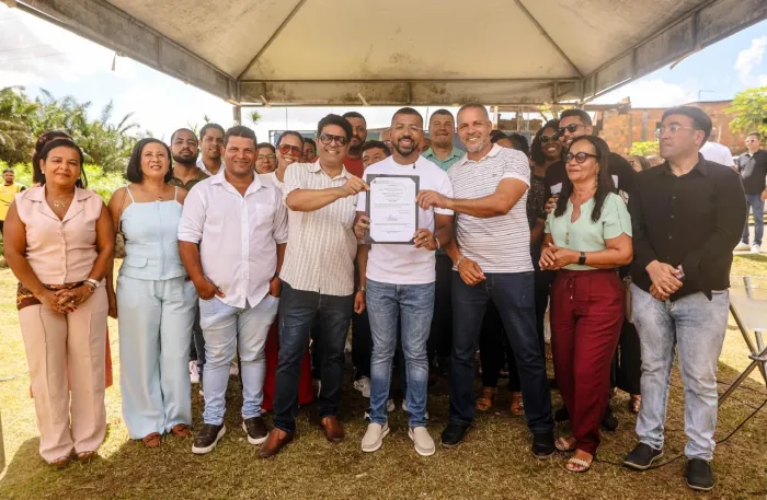 Candeias: Às margens da Lagoa da CCC, Prefeito Eriton autoriza construção do 6º complexo esportivo no município