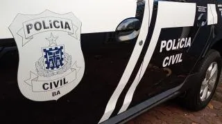 Suspeito teve o mandado de prisão preventiva cumprido na cidade de São Gonçalo dos Campos - 22/05/2026 - Fonte/Crédito: ASCOM PCBA