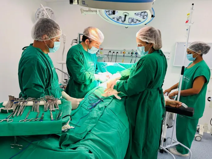 Atuação simultânea das equipes garante mais cuidado e bem-estar aos pacientes - Claudia Valéria Oliveira / Ascom HRPI