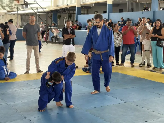 Projeto de aulas de judô no Cero tem objetivo de estimular o desenvolvimento físico, emocional e social dos pacientes