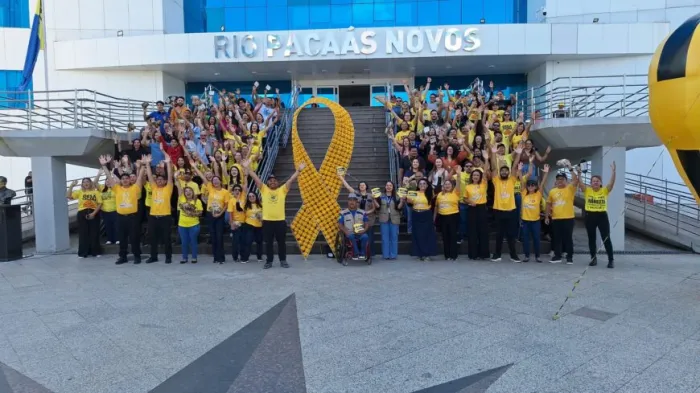 Servidores se mobilizam em grande Onda Amarela no Palácio Rio Madeira em prol da segurança no trânsito