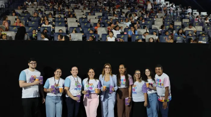 Seasic promove tarde de cinema para cerca de 300 crianças de sete instituições