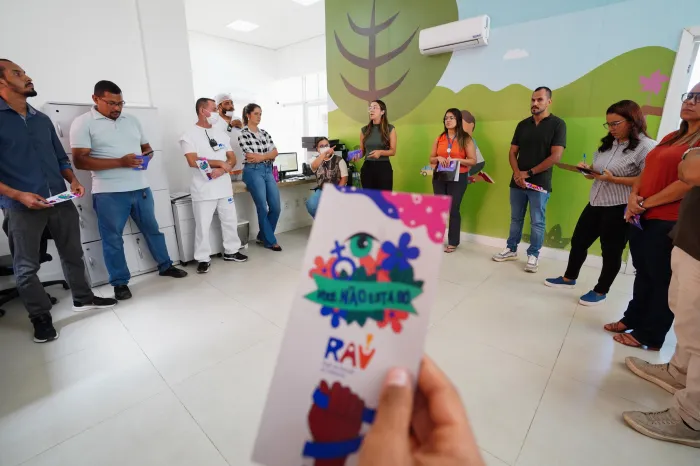 Qualificação sobre o Maio Laranja ocorreu nesta segunda-feira - Marco Antônio