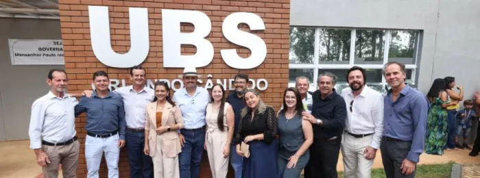Governo de Minas entrega obras de Unidade Básica de Saúde em Monsenhor Paulo, no Sul do estado