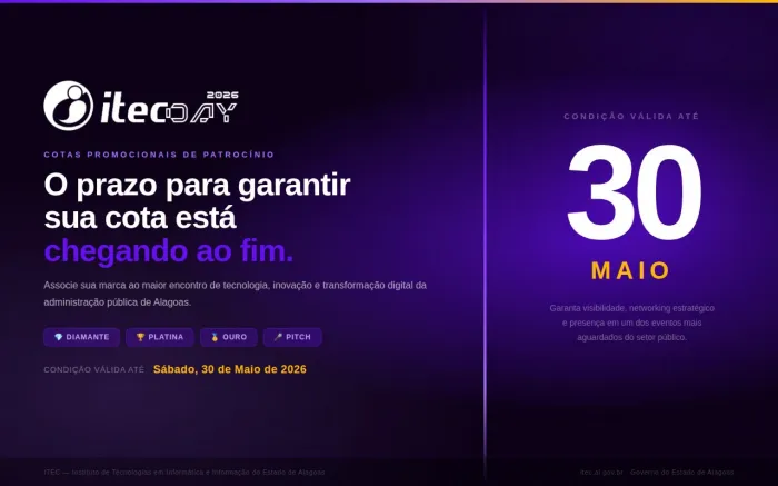 Em sua 4ª edição, o Itec Day é promovido pelo Itec - Letícia Santana/Ascom Itec