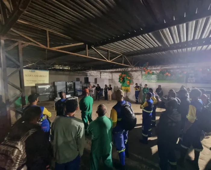 Maio Amarelo: Serviço de Psicologia da SMDE realiza oficina de conscientização no trânsito de Vitória da Conquista