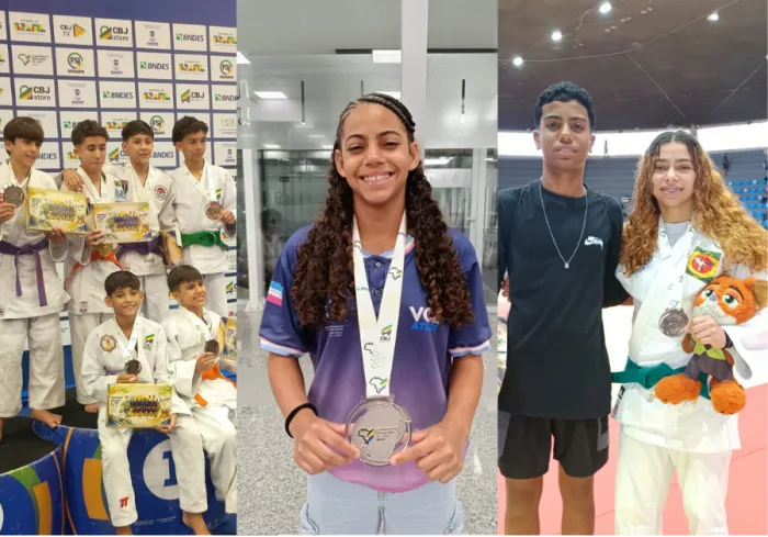 Judocas conquistam três medalhas no Brasileiro sub-15 e garante vaga no Pan-Americano