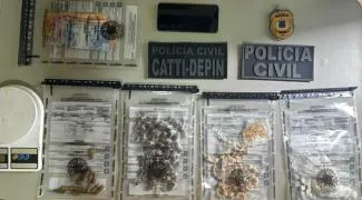Homem é preso por tráfico de drogas e posse de munições em Eunápolis