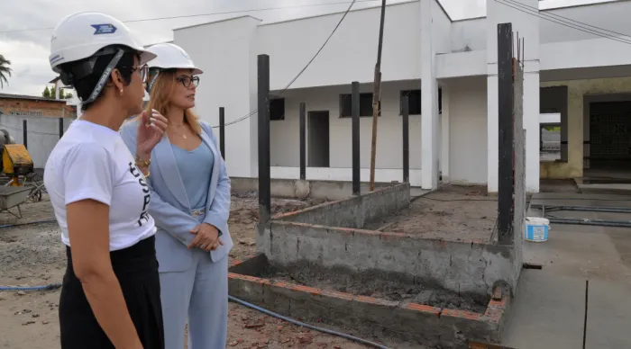 Educação infantil ganha reforço em Indiaroba com avanço das obras da creche-escola do Ameei