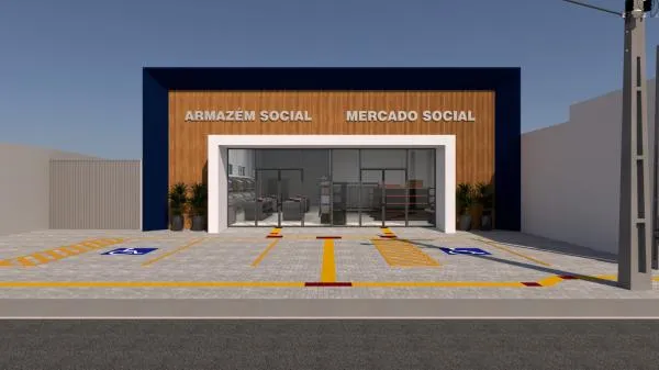 Reforma deve garantir um prédio todo adaptado para abrigar o Armazém Social