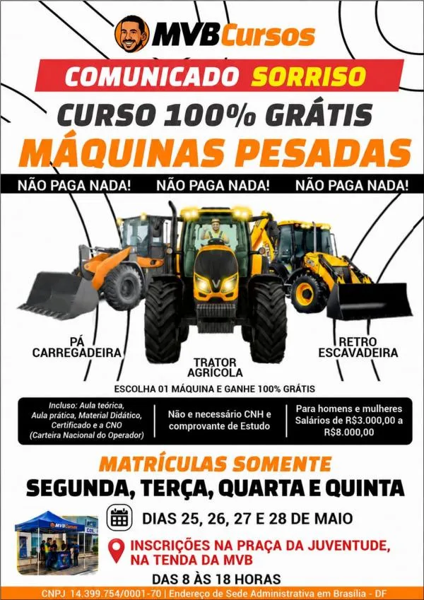 Foto: Reprodução/Prefeitura de Sorriso - MT