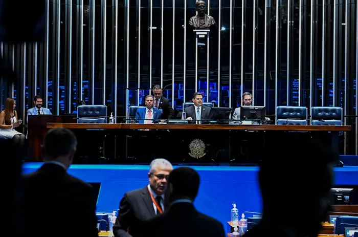 Plenário aprovou regras que flexibilizam a legislação em áreas como propaganda e trabalho - Foto: Waldemir Barreto/Agência Senado