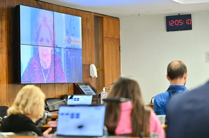 O projeto foi relatado pela senadora Ivete da Silveira (telão) - Foto: Saulo Cruz/Agência Senado