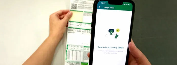 Cemig lança primeira ferramenta do Brasil para confirmar autenticidade da conta de luz no aplicativo Cemig Atende 