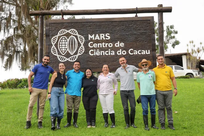 Seagri visita Centro de Ciência do Cacau da Mars em Barro Preto