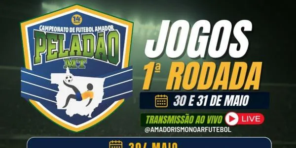 Peladão terá nova rodada neste fim de semana no Miniestádio São Domingos