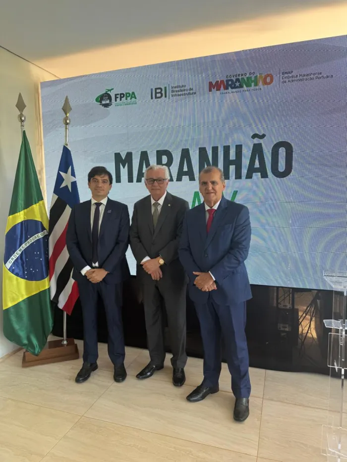 Arnaldo Melo discorre sobre avanços do Maranhão em modais de transporte durante evento em Brasília