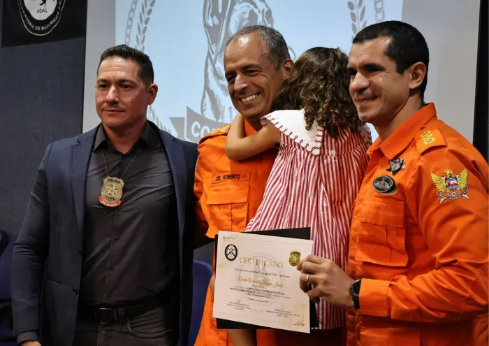 Solenidade de formatura reuniu autoridades das forças de segurança de Alagoas - Ascom CBMAL