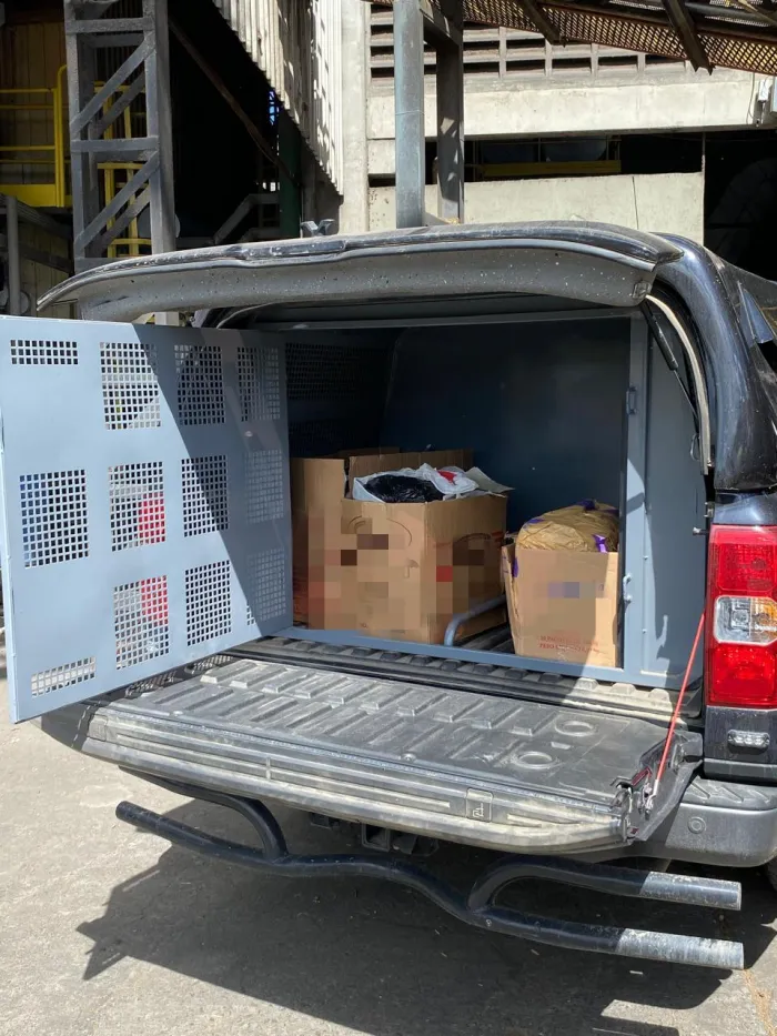 Os entorpecentes foram confiscados durante ações integradas de combate ao tráfico em Conceição do Jacuípe - 28/05/2026 - Fonte/Crédito: ASCOM - PCBA