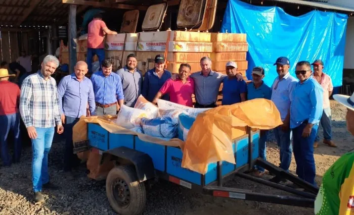  Investimento de Ezequiel Neiva busca fomentar a piscicultura no município (Foto: Nilson Nascimento I Assessoria parlamentar)