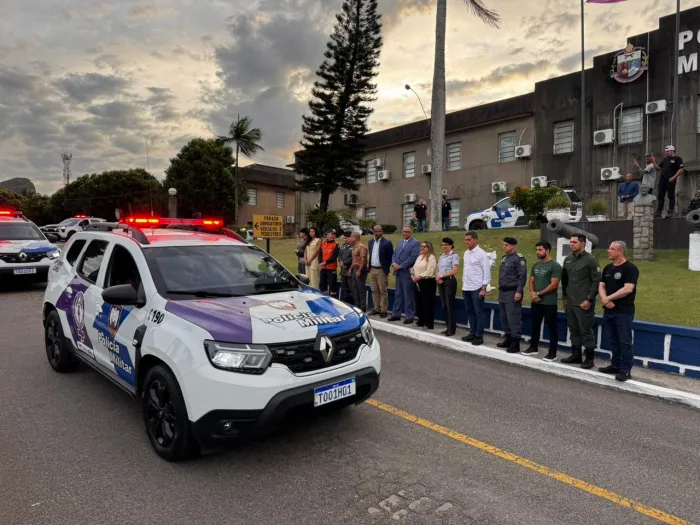 Estado reforça combate à violência contra a mulher com entrega de novas viaturas à Polícia Militar