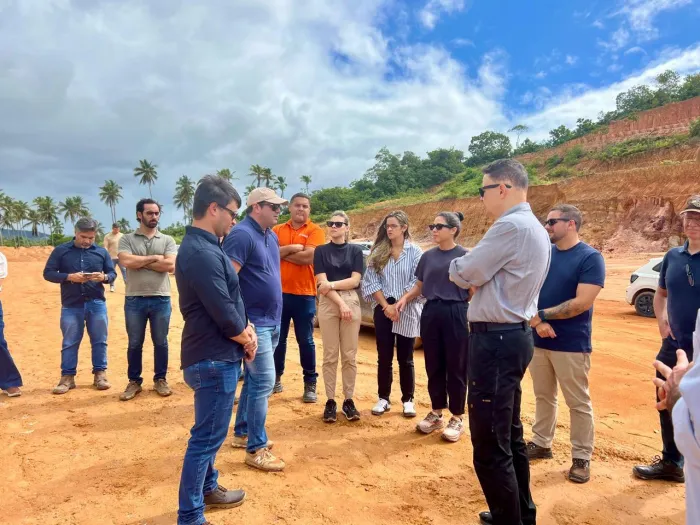 Seinfra acompanha andamento final das obras de saneamento e abastecimento de água no Litoral Norte