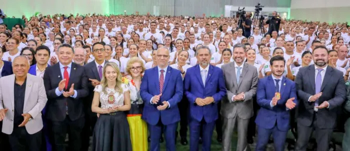 750 novos oficiais investigadores da Polícia Civil do Ceará tomam posse e iniciam curso de formação