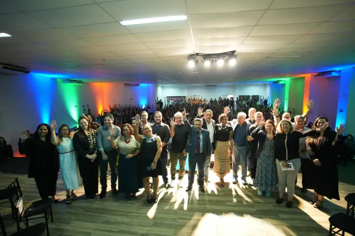 Lançamento reuniu autoridades, empreendedores e representantes do ecossistema de inovação - 
