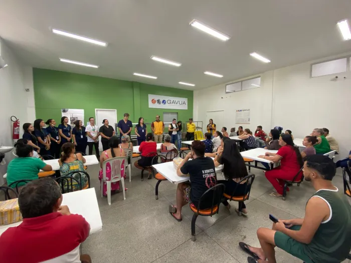 A equipe do Programa Preparando a Volta para Casa (PPVC) realizou uma programação especial do Maio Amarelo - Divulgação