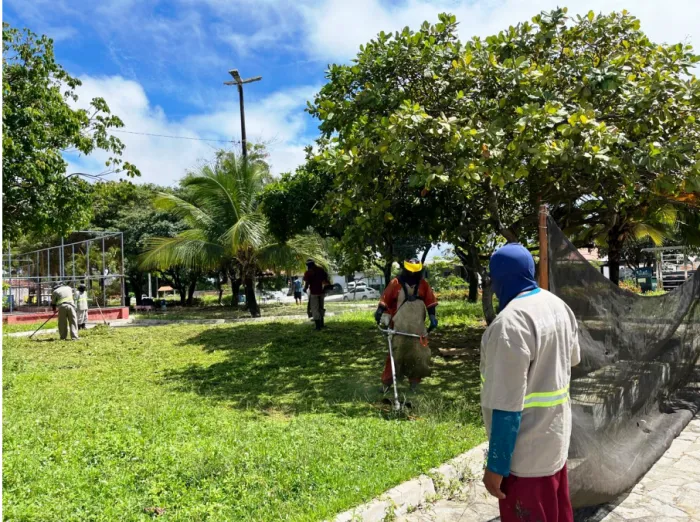 Prefeitura realiza serviços de manutenção em shoppings populares, Cecaf, mercados e cemitérios públicos