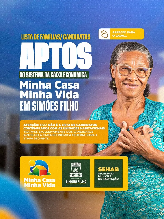 Foto: Reprodução/Prefeitura de Simões Filho - BA
