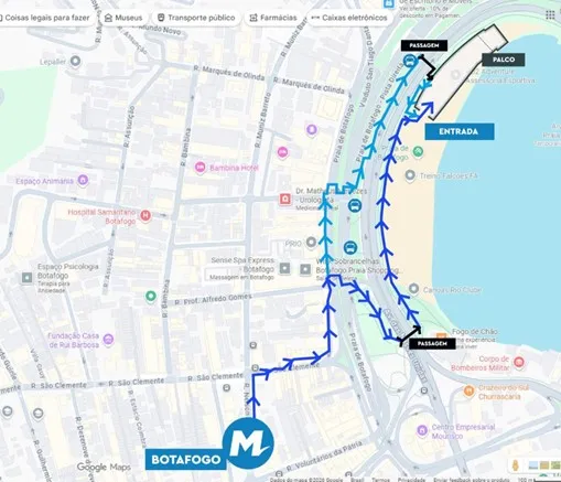Prefeitura divulga esquema de acesso, transporte e operação para o Global Citizen Live: Rio de Janeiro, na Enseada de Botafogo