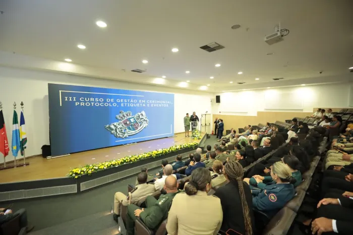 A capacitação contou com aulas teóricas e práticas e preparou o grupo para atuação na área de cerimonial e gerenciamento de eventos. - 01/06/2026 - Fonte/Crédito: ASCOM PCBA
