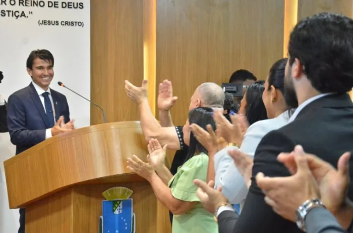 Matheus do Beiju toma posse como vereador de São Luís