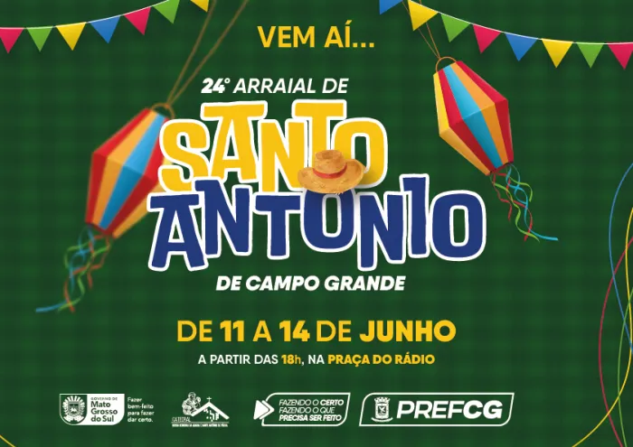 Arraial de Santo Antônio terá quatro dias de festa; confira a programação