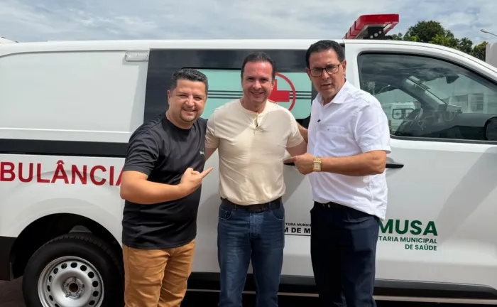  "Uma ambulância significa mais segurança no transporte de pacientes”, destaca o parlamentar (Foto: Assessoria Parlamentar)