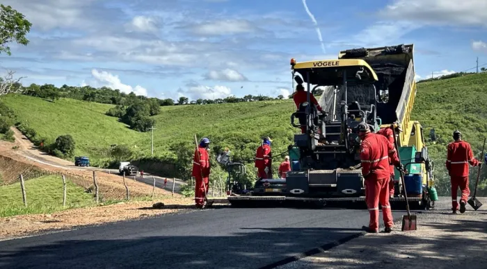 Segunda etapa da Rota do Leite chega em 70% de conclusão